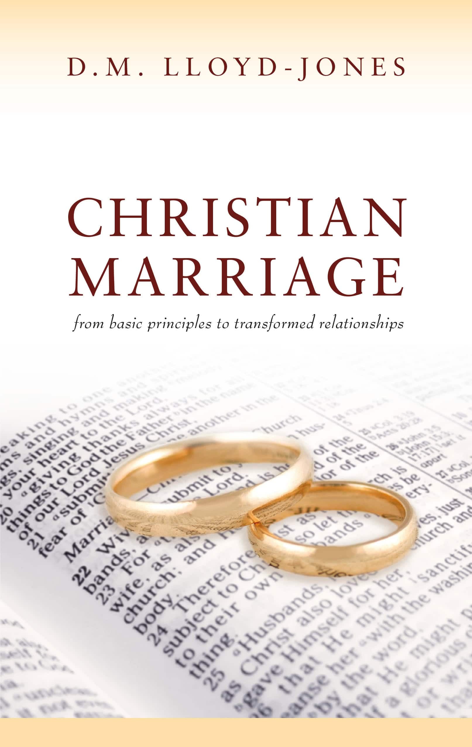 Cover of Christian Marriage