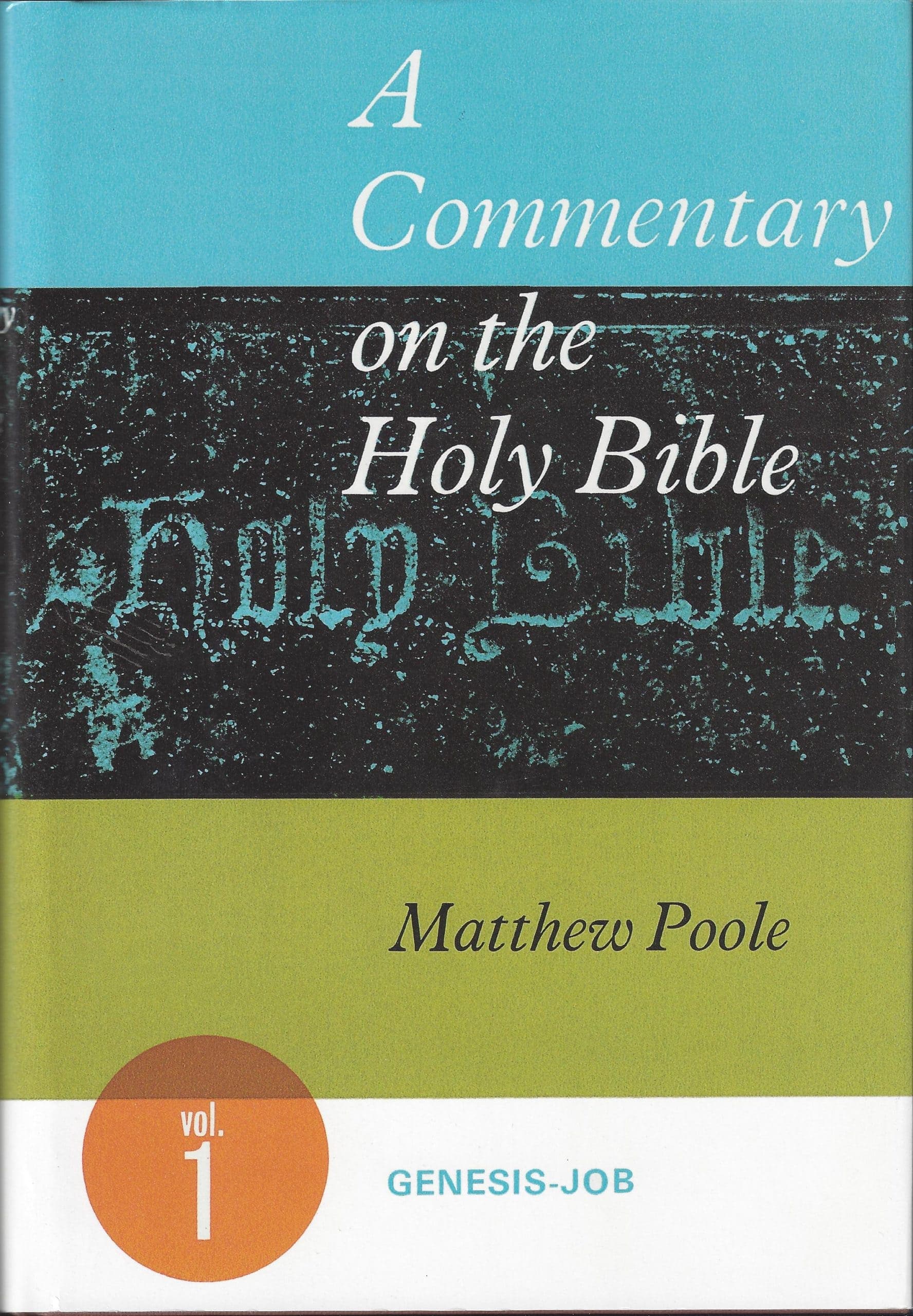 Cover of A Commentary on the Holy Bible