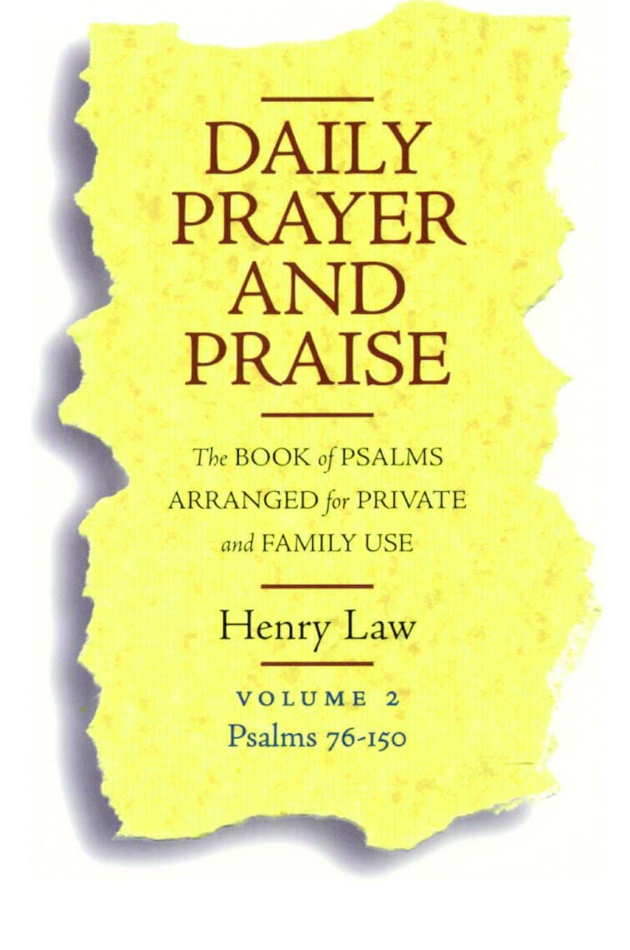 Cover of Daily Prayer and Praise