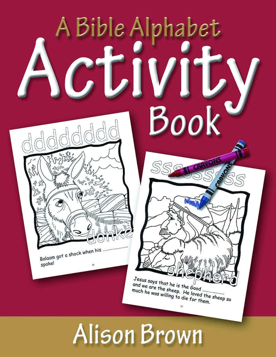 Cover of A Bible Alphabet Activity Book