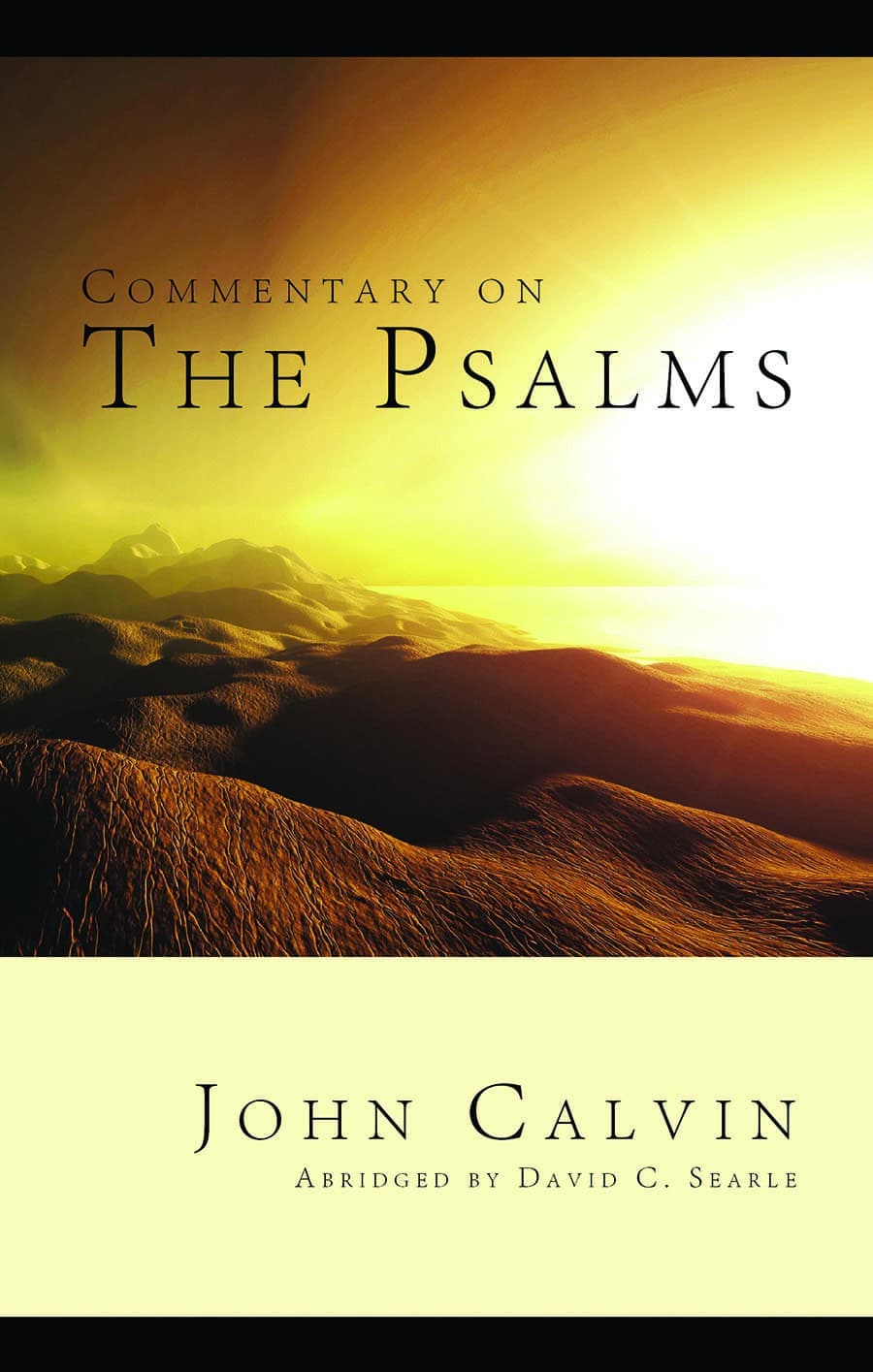 Cover of Commentary on the Psalms